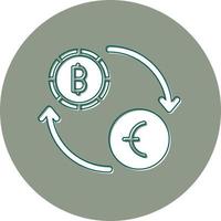 icône de vecteur de change de devises