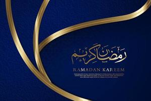 islamique Ramadan décoratif bannière et Contexte conception vecteur
