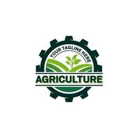 agriculture logo - vecteur illustration, agriculture emblème conception. adapté pour votre conception besoin, logo, illustration, animation, etc.