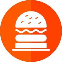conception d'icône vecteur sandwich burger
