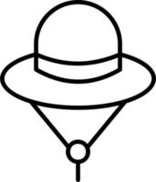 icône de vecteur de chapeau