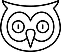 icône de vecteur de hibou