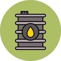 icône de vecteur d'huile