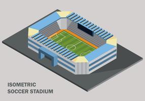 Stade de football isométrique vecteur