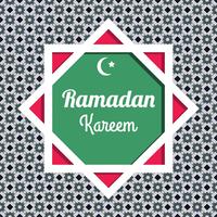 Vecteur de fond de Ramadan