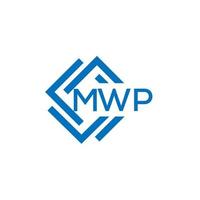 mwp lettre logo conception sur blanc Contexte. mwp Créatif cercle lettre logo concept. mwp lettre conception.mwp lettre logo conception sur blanc Contexte. mwp c vecteur