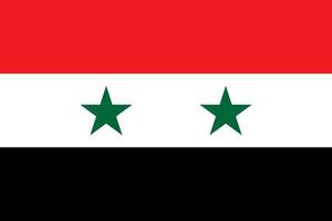 Syrie drapeau. drapeau de Syrie vecteur page symbole pour votre la toile site conception Syrie drapeau logo, application, ui. Syrie drapeau vecteur illustration, eps10