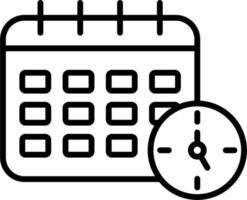 icône de vecteur de calendrier