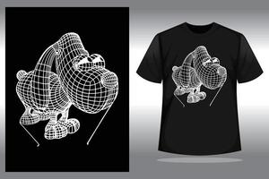 vecteur illustration de un abstrait T-shirt conception, adapté pour votre affaires T-shirt conception