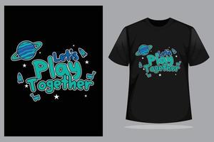 vecteur illustration de une cool T-shirt conception, adapté pour votre affaires T-shirt conception