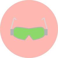 sécurité des lunettes de protection vecteur icône