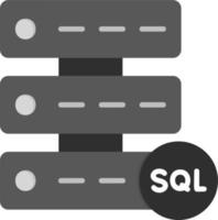 sql serveur vecteur icône