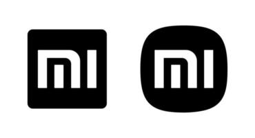 mi, xiaomi logo, mi, xiaomi icône gratuit vecteur