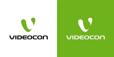 vidéocon logo vecteur, vidéocon icône gratuit vecteur
