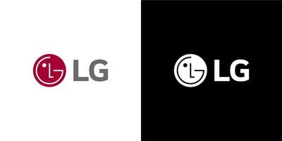 lg, vies bien logo vecteur, lg, vies bien icône gratuit vecteur