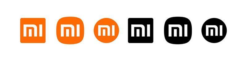 mi, xiaomi logo, mi, xiaomi icône gratuit vecteur