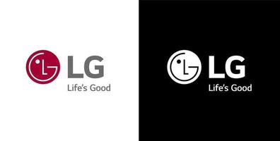 lg, vies bien logo vecteur, lg, vies bien icône gratuit vecteur