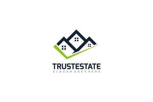 Logo Safe Real Estate vecteur