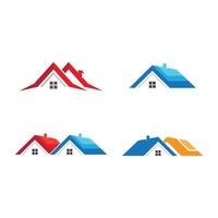 images de logo de maison vecteur
