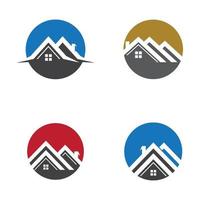 images de logo de maison vecteur