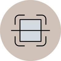 icône de vecteur de numérisation