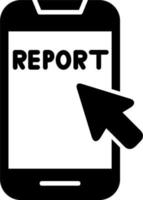 icône de vecteur de rapport