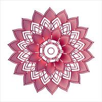 motif d & # 39; ornement rond mandala vecteur