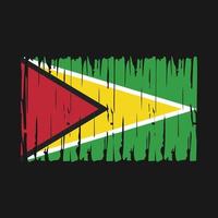 vecteur de drapeau guyana