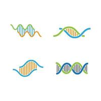 illustration d'images logo ADN