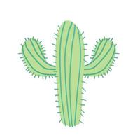 icône de vecteur de cactus. signe d'illustration de cactus. symbole ou logo du désert.