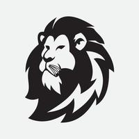 icône de vecteur de modèle de logo de lion