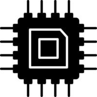 icône de vecteur de processeur