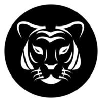 tigre icône illustration vecteur