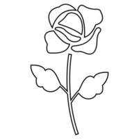 fleur icône illustration vecteur