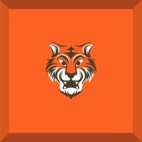 Facile tigre logo vecteur
