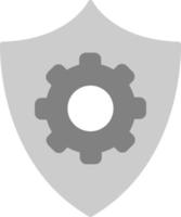 icône de vecteur de protection des données