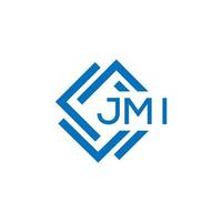 jmi lettre logo conception sur blanc Contexte. jmi Créatif cercle lettre logo concept. jmi lettre conception. vecteur