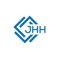 jhh lettre design.jhh lettre logo conception sur blanc Contexte. jhh Créatif cercle lettre logo concept. jhh lettre design.jhh lettre logo conception sur blanc Contexte. jhh c vecteur