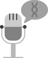 science Podcast vecteur icône