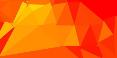 texture de triangle poly vecteur orange clair.