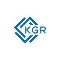 kg Créatif cercle lettre logo concept. kg lettre conception.kgr lettre logo conception sur blanc Contexte. kg Créatif cercle lettre logo concept. kg lettre conception. vecteur