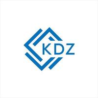 kdz lettre conception. vecteur