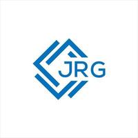 JRG lettre logo conception sur blanc Contexte. JRG Créatif cercle lettre logo concept. JRG lettre conception. vecteur