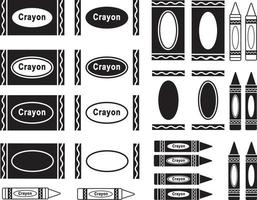 crayon emballage svg, crayon étiquette svg, crayon svg svg, dxf, png, eps, silhouette instant Télécharger vecteur
