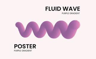 violet fluide vague pour votre Contexte et fond d'écran site Internet vecteur