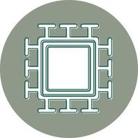 icône de vecteur de micropuce