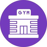 icône de vecteur de gym