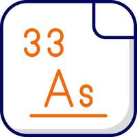 arsenic vecteur icône