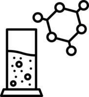 icône de vecteur de chimie