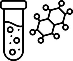 icône de vecteur de chimie